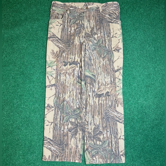 Vintage 90s Cabela’s Realtree Camo Hip Hop Mens 36 Hunting Outdoor Pants